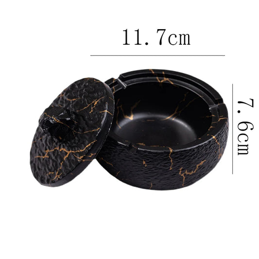 Cenicero cerámico Luxury Mármol