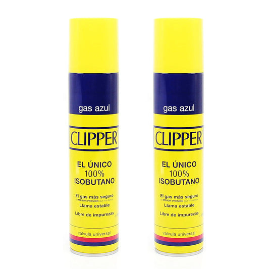 Recarga de mechero | Gas Clipper 300 ml Gas Blue - Universal.