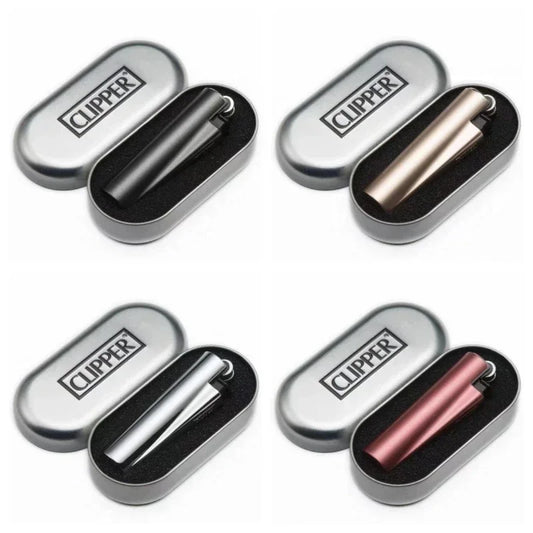 Mechero Clipper Metálico Premium | Elegancia Recargable