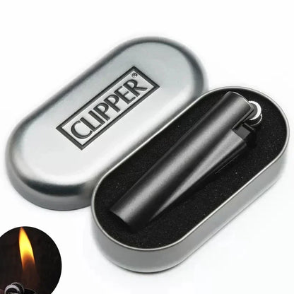 Mechero Clipper Metálico Premium | Elegancia Recargable